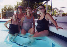 Pregnant Women in the Water